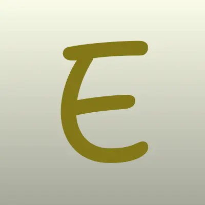 Elle, салон красоты, лого-визитка