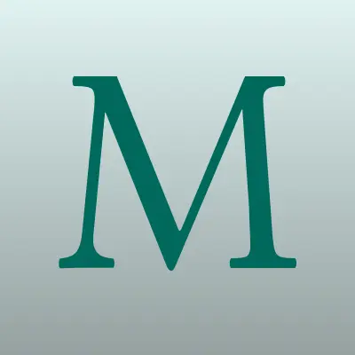 М АВТО, магазин автозапчастей, лого-визитка