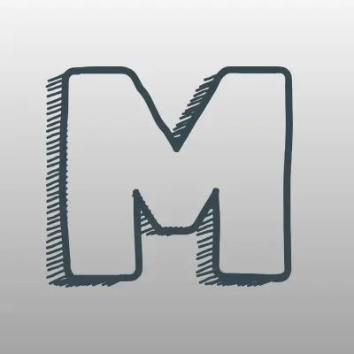 Медиум, многопрофильная клиника, лого-визитка